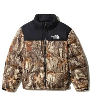 The North Face Camo Puffer Jacket